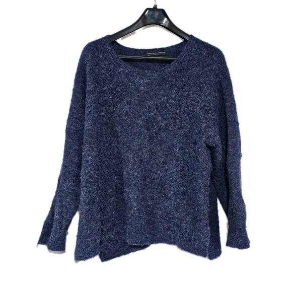 Peruvian Connection Sweater Alpaca Fuzzy Knit Pullover Size XL - Picture 2 of 8